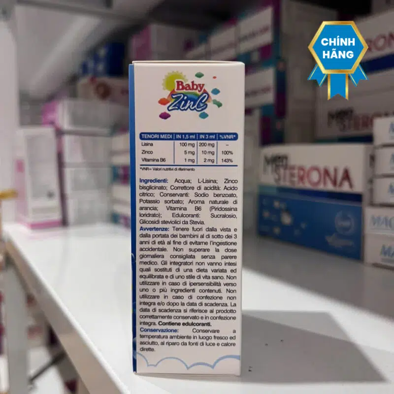 Baby ZinC - Cải thiện hệ tiêu hoá, tăng sức đề kháng cho trẻ - Hình ảnh 4