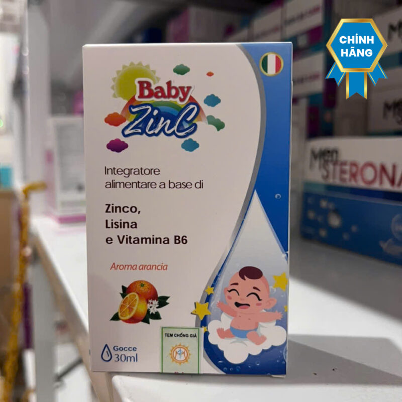 Baby ZinC - Cải thiện hệ tiêu hoá, tăng sức đề kháng cho trẻ