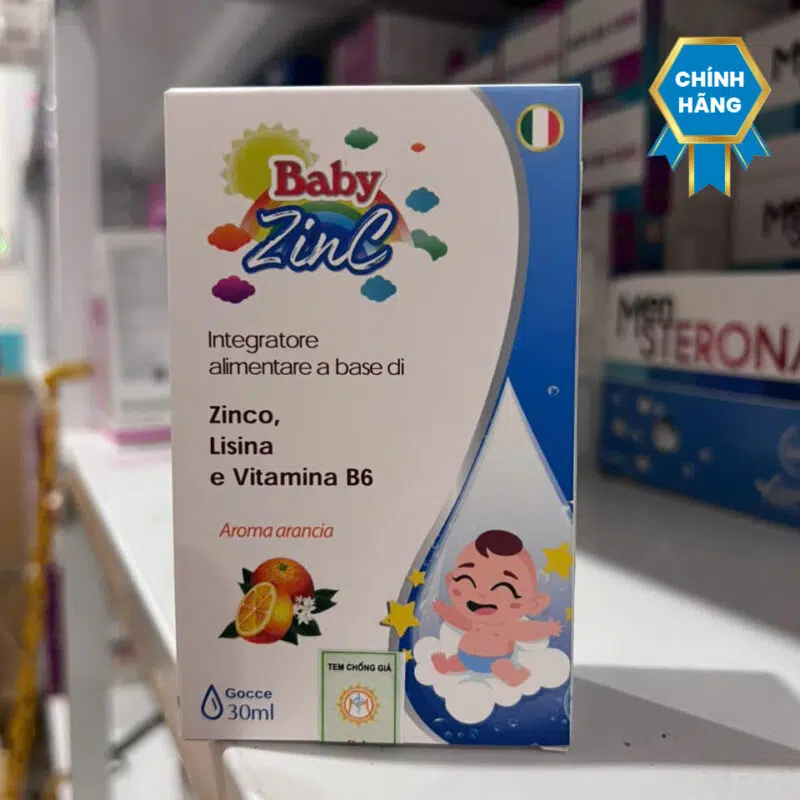 Baby ZinC - Cải thiện hệ tiêu hoá, tăng sức đề kháng cho trẻ