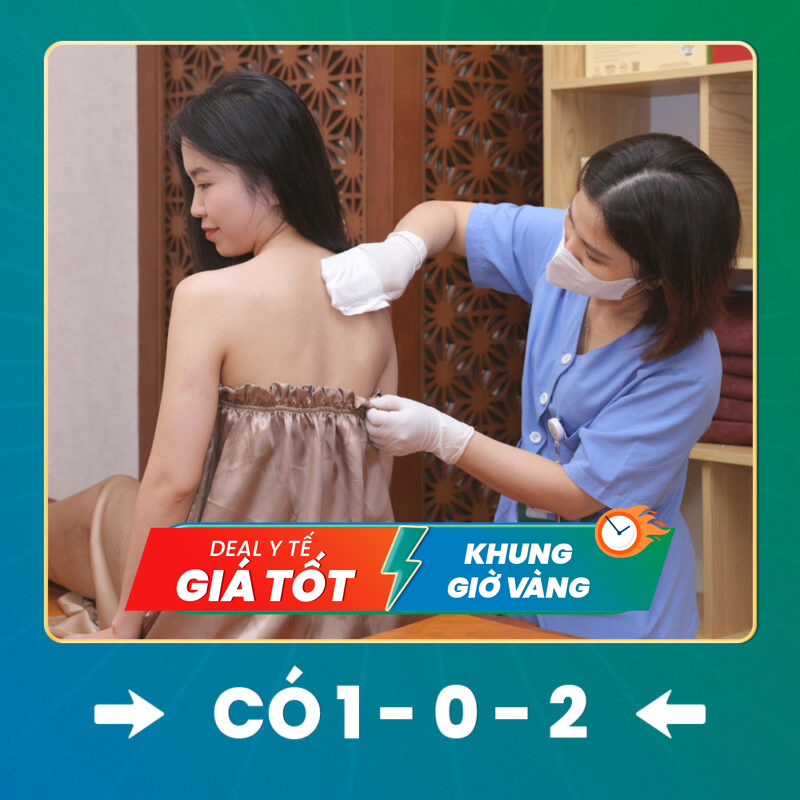 Tắm khô bằng thảo dược trị giá 200.000 đồng