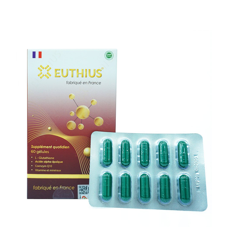 Euthius – Viên uống chăm sóc da cao cấp, chống oxy hóa toàn diện