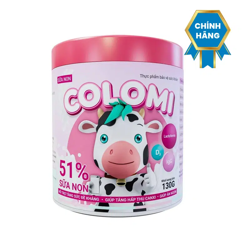 Bột sữa non Colomi – Tăng cường sức đề kháng tự nhiên cho trẻ