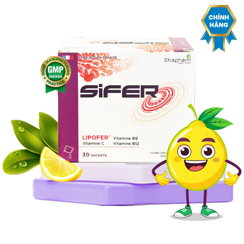 Sifer - Thực phẩm bổ sung sắt 8 "KHÔNG"