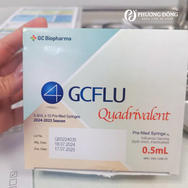 Vắc xin phòng cúm GC Flu (Hàn Quốc)