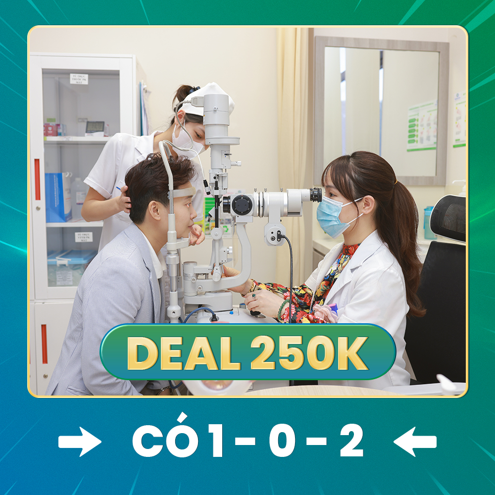 - 05 Deal 250.000đ Chụp đáy mắt không huỳnh quang (2 mắt). Giá gốc 500.000đ