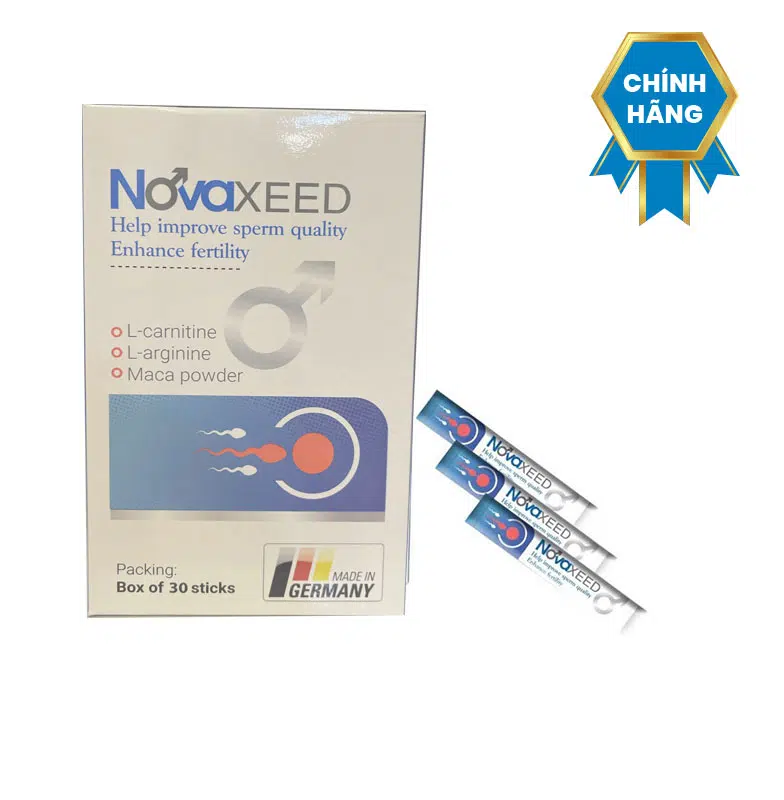 Novaxeed - Hỗ trợ cải thiện chức năng sinh sản cho nam giới