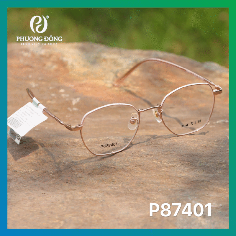 Gọng kính cận Parim cao cấp P87401 5