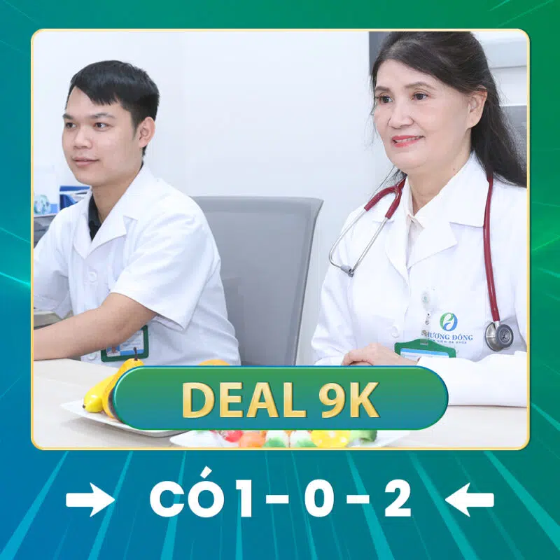Khám dinh dưỡng ban đầu chỉ với 9K