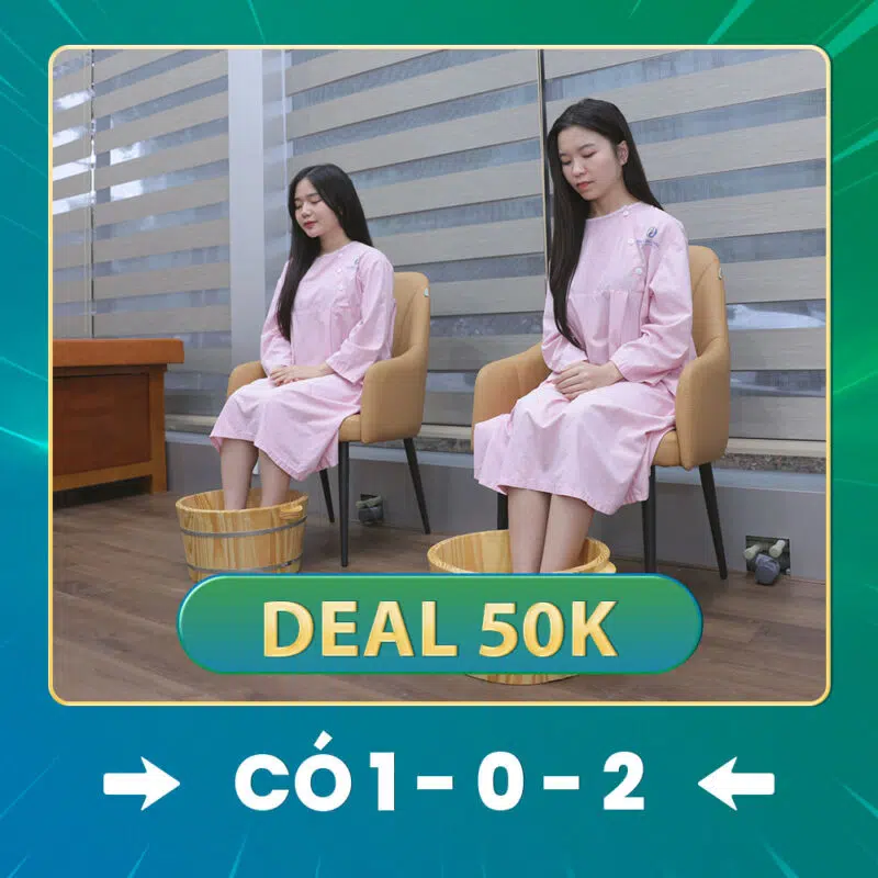 Ngâm chân thảo dược